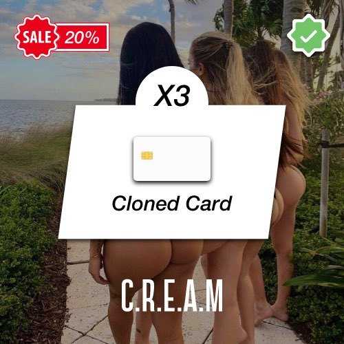 Cloned Card 3000-4000$ Balance x3