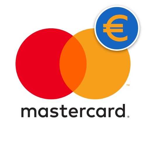 MasterCard Prepaid 2500 EUR Balance x1